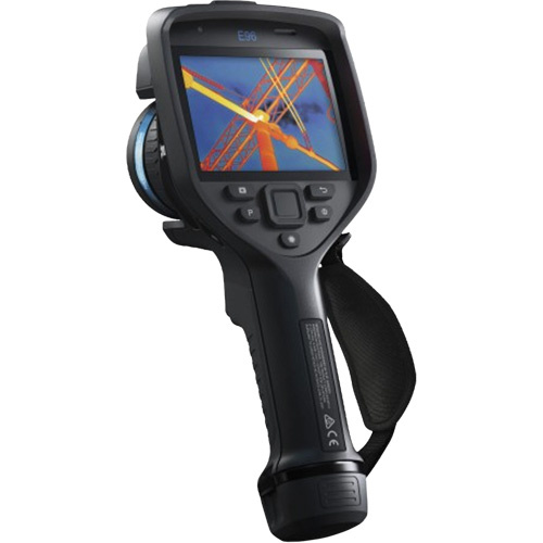 FLIR 90202-0101 E96 Advanced Thermal Imaging Camera with 24° Lens E96 Advanced Thermal Imaging Camera with 24° Lens, 640 x 480 pixels, 0° - 650°C (33° - 1202°F)/-20° - 120°C (-4° - 248°F)/300° - 1500°C (572° - 2732°F), <30 mK - Each