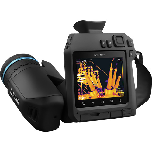 FLIR 85204-0102 GF77 Gas Find IR with 25° LR & 6° LR Lens GF77 Gas Find IR with 25° LR & 6° LR Lens, 320 x 240 pixels, 25 mK/40 mk - Each