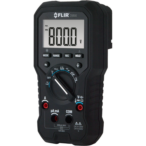 FLIR DM66 True RMS Digital Multimeter for Electrical & Field Service True RMS Digital Multimeter for Electrical & Field Service, AC/DC Voltage - Each
