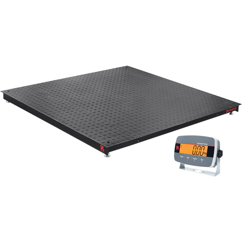 Ohaus 30837601 DEFENDER™ 3000 Floor Scale DEFENDER™ 3000 Floor Scale, 2500 lbs. Capacity, 36" W x 36" L