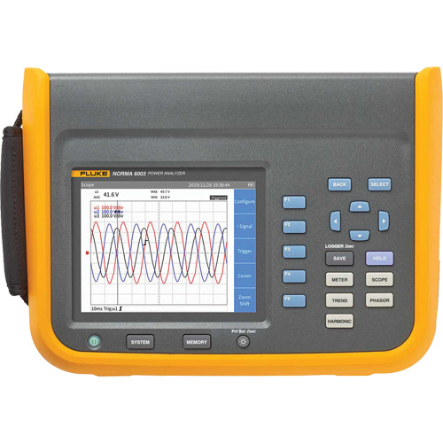 Fluke NORMA-6003 Norma 6003 3-Channel Portable Power Analyzer-(Each)