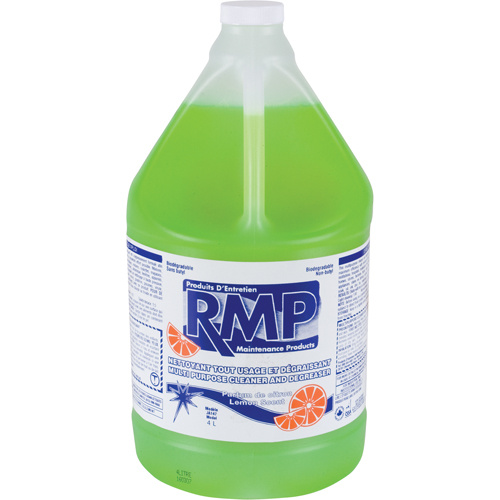 RMP Maintenance Products Lemon Scented Cleaner & Degreaser Lemon Scented Cleaner & Degreaser, 4 L, Jug - Bottle