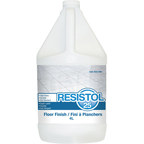 Chemotec RE25GW4 Resistol™ 25 Floor Finishes Resistol™ 25 Floor Finishes, 4 L, Jug - Bottle