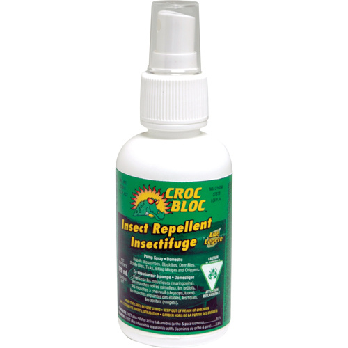 Croc Bloc 1242500 Insect Repellent  Insect Repellent , 10% DEET, Spray, 120 ml - Each