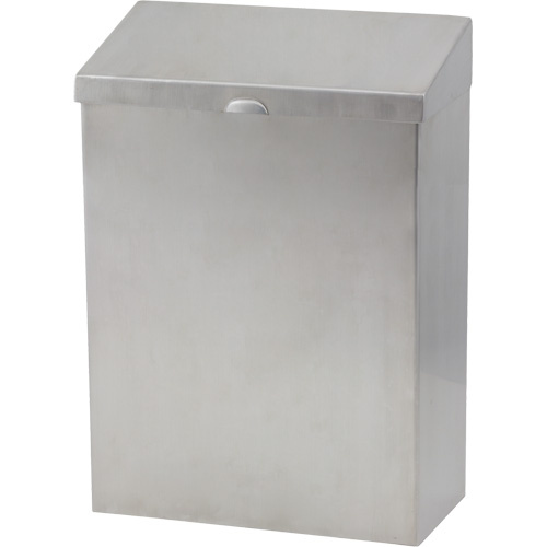 Hospeco ND-1E Health Gards Metal Menstrual Care Receptacle-(Each)