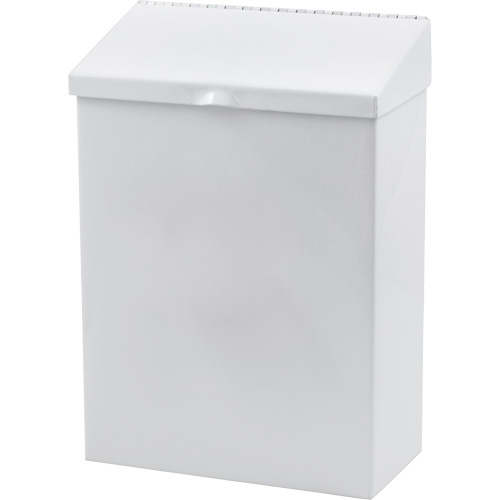 Hospeco ND-1W Health Gards Metal Menstrual Care Receptacle-(Each)