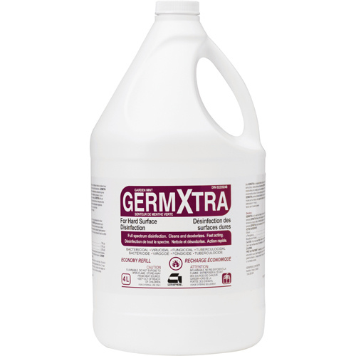 Germiphene GMXX-L Germxtra Hard Surface Disinfectant, 4 L, Jug-(Bottle)