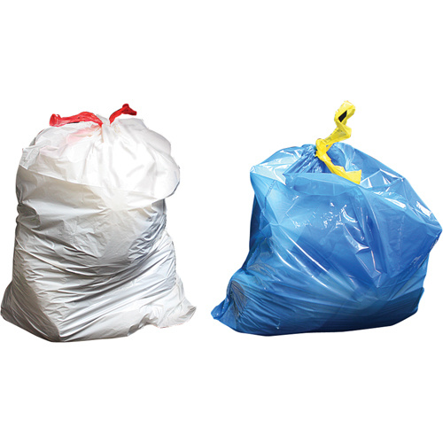 Alte-Rego STDS3338CL03 32 GA - CL Sure-Tie Garbage Bags, Strong, 33" W x 38" L, 0.9 mils, Clear, 121.13 L (32 Gal.) Capacity-(Case of 150)