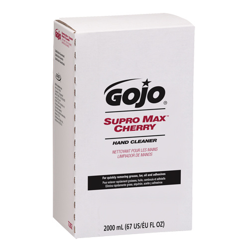 Gojo 1965828 Pro™ TDX™ 2000 Supro Max™ Cherry Hand Cleaner Pro™ TDX™ 2000 Supro Max™ Cherry Hand Cleaner, Gel, 2 L, Refill, Cherry - Case of 4