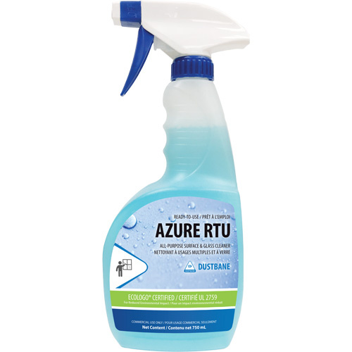 Dustbane 50202 Azure Window & Glass Cleaner, 750 ml, Trigger Bottle-(Bottle)
