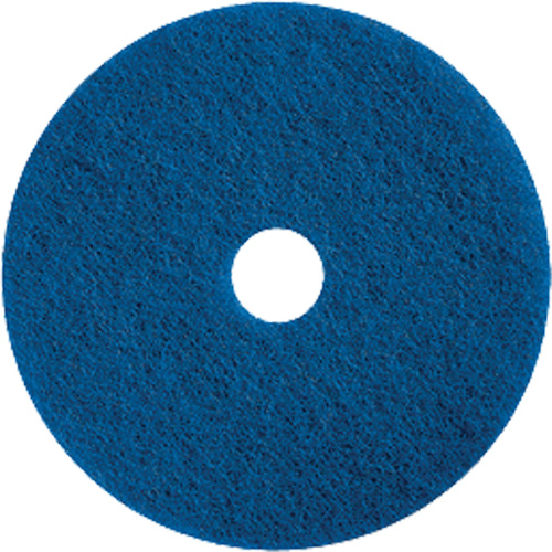 Dustbane 42079 Floor Maintenance Pads, 15", Cleaning/Scrubbing, Blue-(Case of 5)