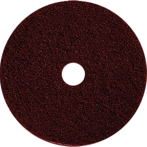 Dustbane 42830 Floor Maintenance Pads, 17", Stripping, Brown-(Case of 10)