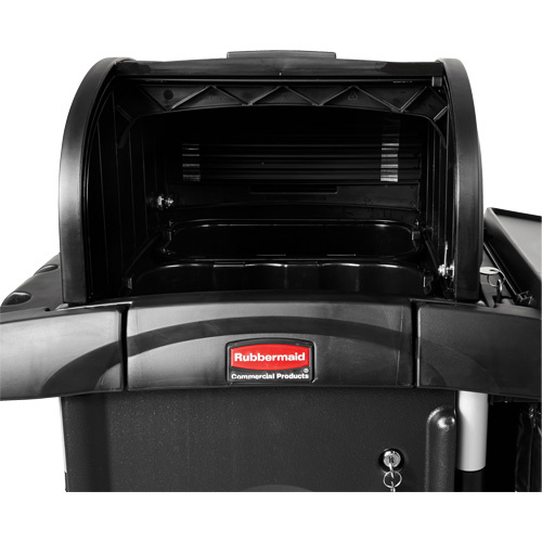 Rubbermaid FG9T7500BLA Janitorial Cleaning Cart Janitorial Cleaning Cart - Each