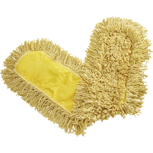 Rubbermaid FGJ15500YL00 Trapper® Blend Dust Mop Trapper<sup>®</sup> Blend Dust Mop, Slip On Style, Cotton/Yarn, 36" L x 5" W - Each