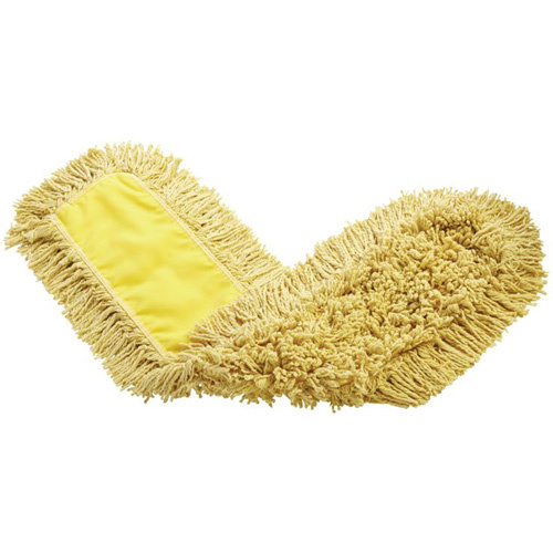 Rubbermaid FGJ15700YL00 Trapper® Blend Dust Mop Trapper<sup>®</sup> Blend Dust Mop, Slip On Style, Yarn, 48" L x 5" W - Each
