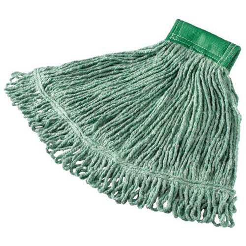 Rubbermaid FGD25206GR00 Super Stitch Wet Mop Super Stitch Wet Mop, Floor Finishing, Cotton/Yarn, 15.7 oz., Loop Style - Each