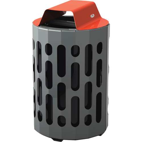 Frost 2020-RED 2020 Stingray Waste Receptacles 2020 Stingray Waste Receptacles, Metal, 42 US gal. - Each