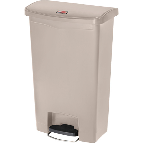 Rubbermaid 1883458 Slim Jim® Waste Container Slim Jim<sup>®</sup> Waste Container, Resin, 13 US gal. Capacity - Each