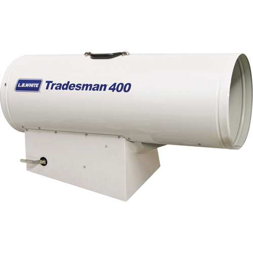 L.B. White TRADESMAN 400 Tradesman Forced Air Heater, Fan, Propane, 400,000 BTU/H-(Each)