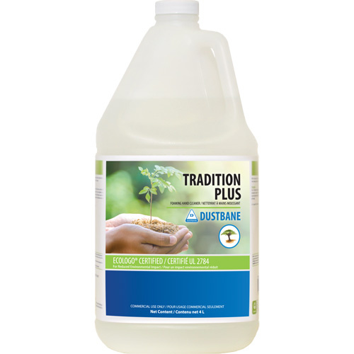 Dustbane 50228 Tradition Plus Hand Cleaner Tradition Plus Hand Cleaner, Foam, 4 L, Unscented - Bottle