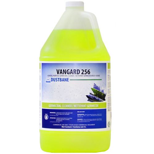 Dustbane 53025 Vangard 256 General Purpose Germicidal Cleaner, 5 L, Jug-(Bottle)