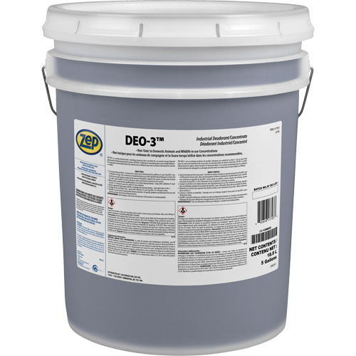 Zep 177935 Deo-3™ Industrial Deodorizer Deo-3™ Industrial Deodorizer, 5 gal., Pail - Bottle