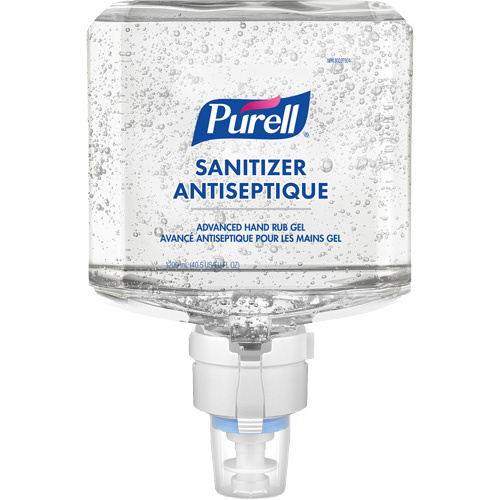 Purell 7760-02-CAN00 ES8 Advanced Hand Sanitizer Gel ES8 Advanced Hand Sanitizer Gel, 1200 ml, Cartridge Refill, 70% Alcohol - Case of 2