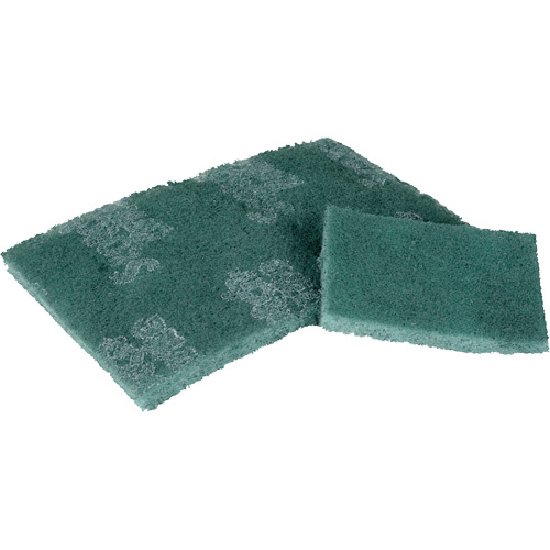 3M 7100332099 Scrubber Pad, 3" L x 4-1/2" W-(Box of 40)