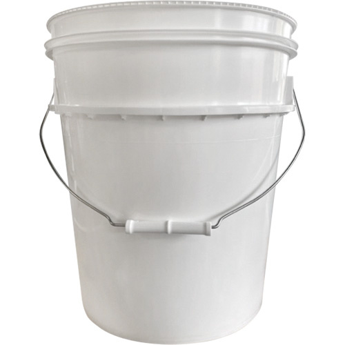 Pail with Lid, Plastic, 5.25 gal.-(Each)