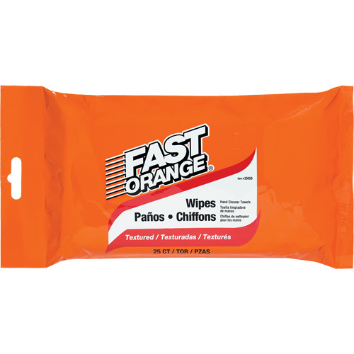 Fast Orange 25050 Fast Orange® Cleaner Wipes Cleaner Wipes - Each