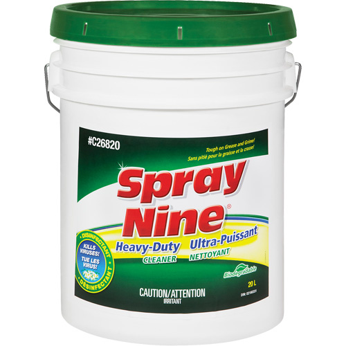 Spray Nine C26820 Heavy-Duty Cleaner Heavy-Duty Cleaner, 20 L, Pail - Pail