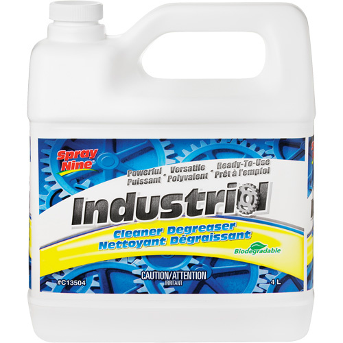 Spray Nine C13504 Industrial Cleaner/Degreaser Industrial Cleaner/Degreaser, Jug - Bottle