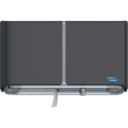 Cascades C380 Pro Tandem Double Roll Jumbo Toilet Paper Dispenser, Multiple Roll Capacity-(Each)