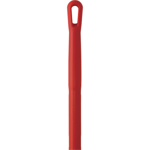 Vikan 29384 Handle Handle, Broom/Scraper/Squeegee, Red, Ergonomic, 59" L - Each