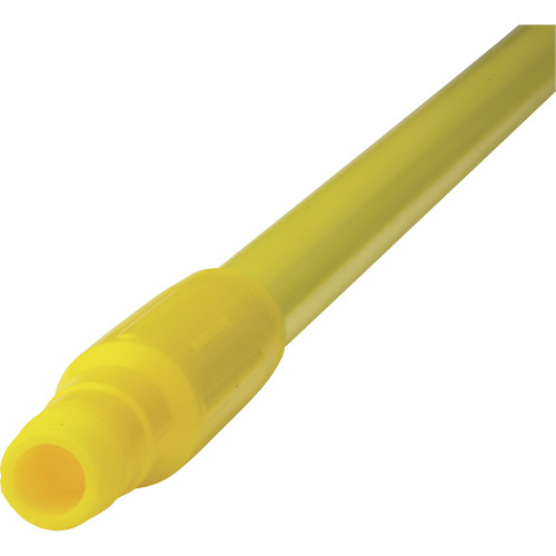 Vikan 29386 Handle Handle, Broom/Scraper/Squeegee, Yellow, Standard, 59" L - Each