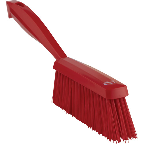 Vikan 45894 Bench Brush Bench Brush, Medium Bristles, 13" Long, Red - Each