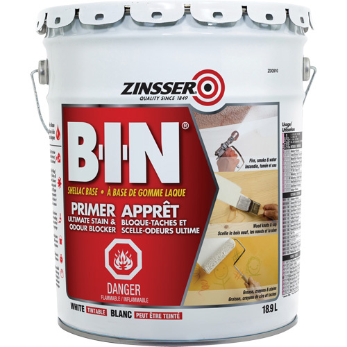 Zinsser B-I-N® Shellac-Base Sealer Primer  (Can)-Click on options for variations & Details.