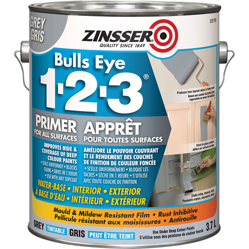 Zinsser Bulls Eye 1-2-3® Water-Base Primer  (Can)-Click on options for variations & Details.