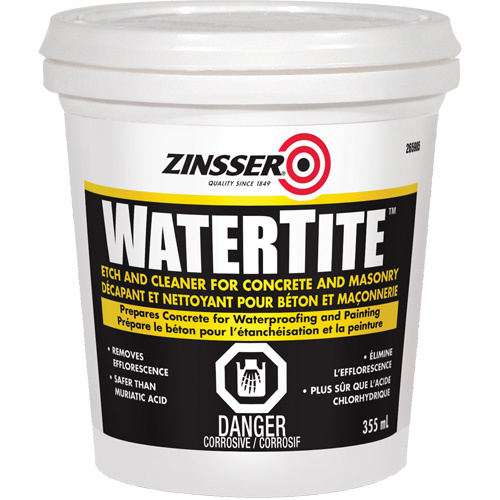 Zinsser 265985 Zinsser® Watertite® Concrete Etch & Cleaner Zinsser<sup>®</sup> Watertite<sup>®</sup> Concrete Etch & Cleaner - Each