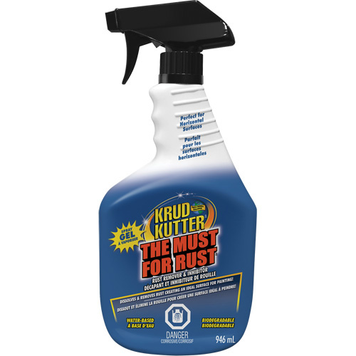 Krud Kutter 304612 Krud Kutter® The Must for Rust Rust Remover Gel The Must for Rust Rust Remover Gel, Trigger Bottle - Bottle