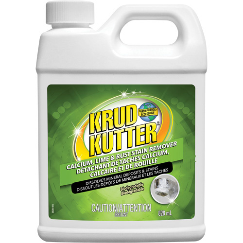 Krud Kutter 305108 Krud Kutter® Calcium, Lime and Rust Stain Remover Calcium, Lime and Rust Stain Remover, 828 ml, Jug - Bottle