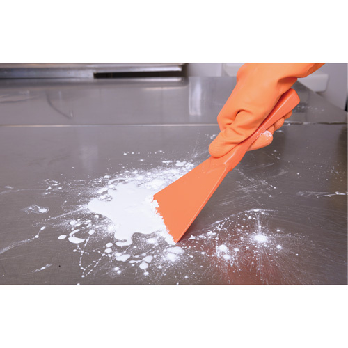 Vikan 69621 Large Hand Scraper Large Hand Scraper, Pink, 4" W x 10" L - Each