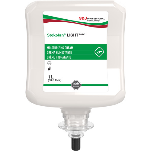 SC Johnson Professional RES1L Stokolan® Light Pure Cream Stokolan<sup>®</sup> Light Pure Cream, Plastic Cartridge, 1 L - Each