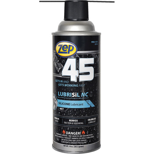 Zep 325801C 45 Lubrisil NC Wet Silicone Lubricant 45 Lubrisil NC Wet Silicone Lubricant, Aerosol Can - Can