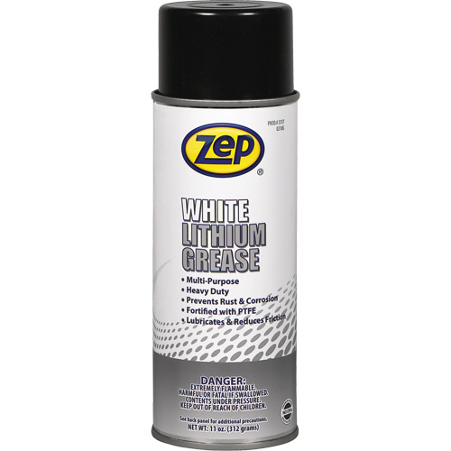 Zep 331701C White Lithium Grease Lubricant White Lithium Grease Lubricant, Aerosol Can - Can