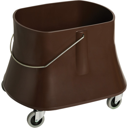 M2 Professional BW-D2640-BN Champ™ Mop Bucket Champ™ Mop Bucket, 10 US Gal. (40 qt.) Capacity, Brown - Each