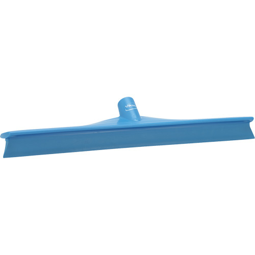 Vikan 71503 Single Blade Ultra Hygiene Squeegee Single Blade Ultra Hygiene Squeegee, 19-1/2", Blue - Each