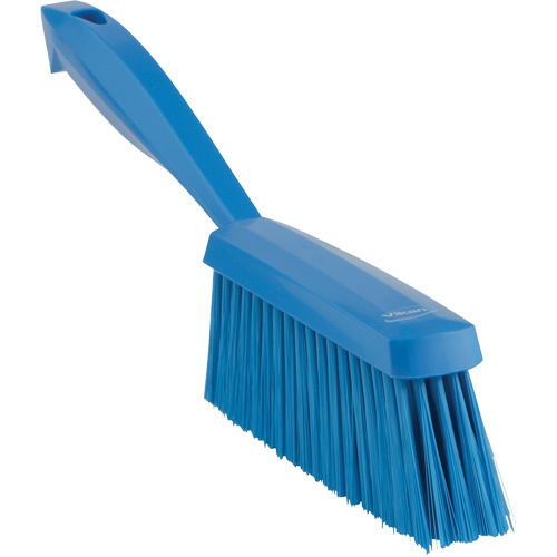 Vikan 45873 Bench Brush Bench Brush, Soft Bristles, 13" Long, Blue - Each