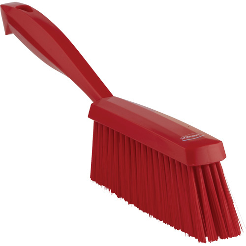 Vikan 45874 Bench Brush Bench Brush, Soft Bristles, 13" Long, Red - Each