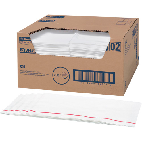 Kimberly-Clark 06053 X50 Food Service Wipers X50 Food Service Wipers, Heavy-Duty/Specialty, 23-1/2" L x 12-1/2" W - Each